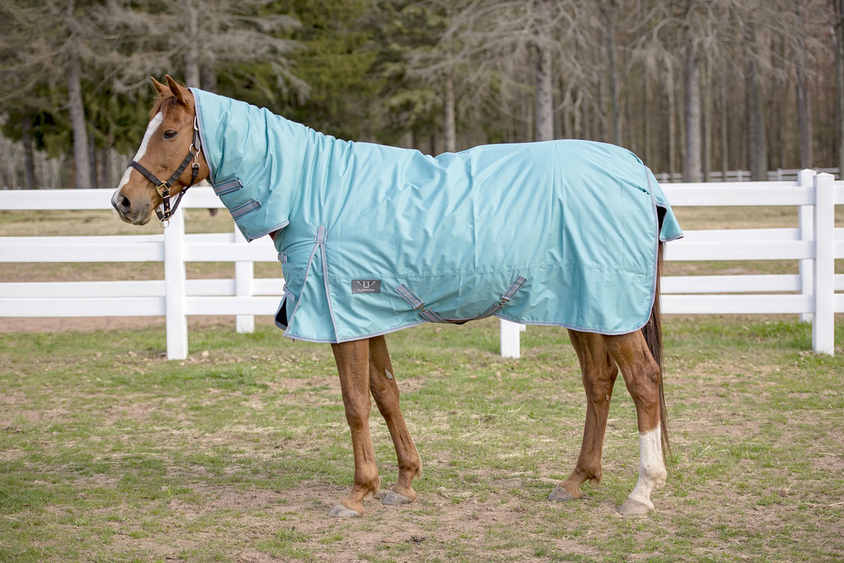 TuffRider 600D 200g Comfy Winter Turnout Blanket w/ Combo Neck - Med-Weight