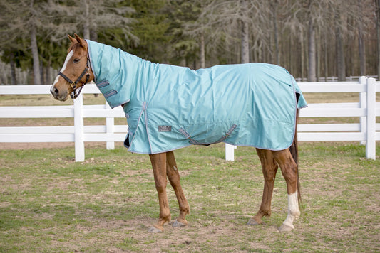 TuffRider 600D 200g Comfy Winter Turnout Blanket w/ Combo Neck - Med-Weight