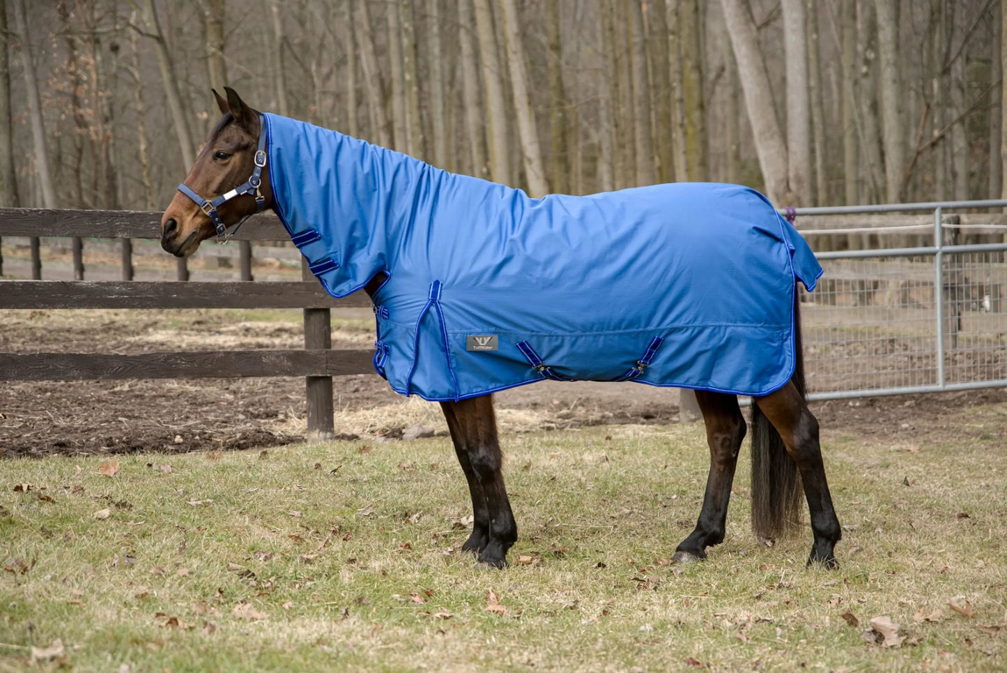 TuffRider 600D 200g Comfy Winter Turnout Blanket w/ Combo Neck - Med-Weight