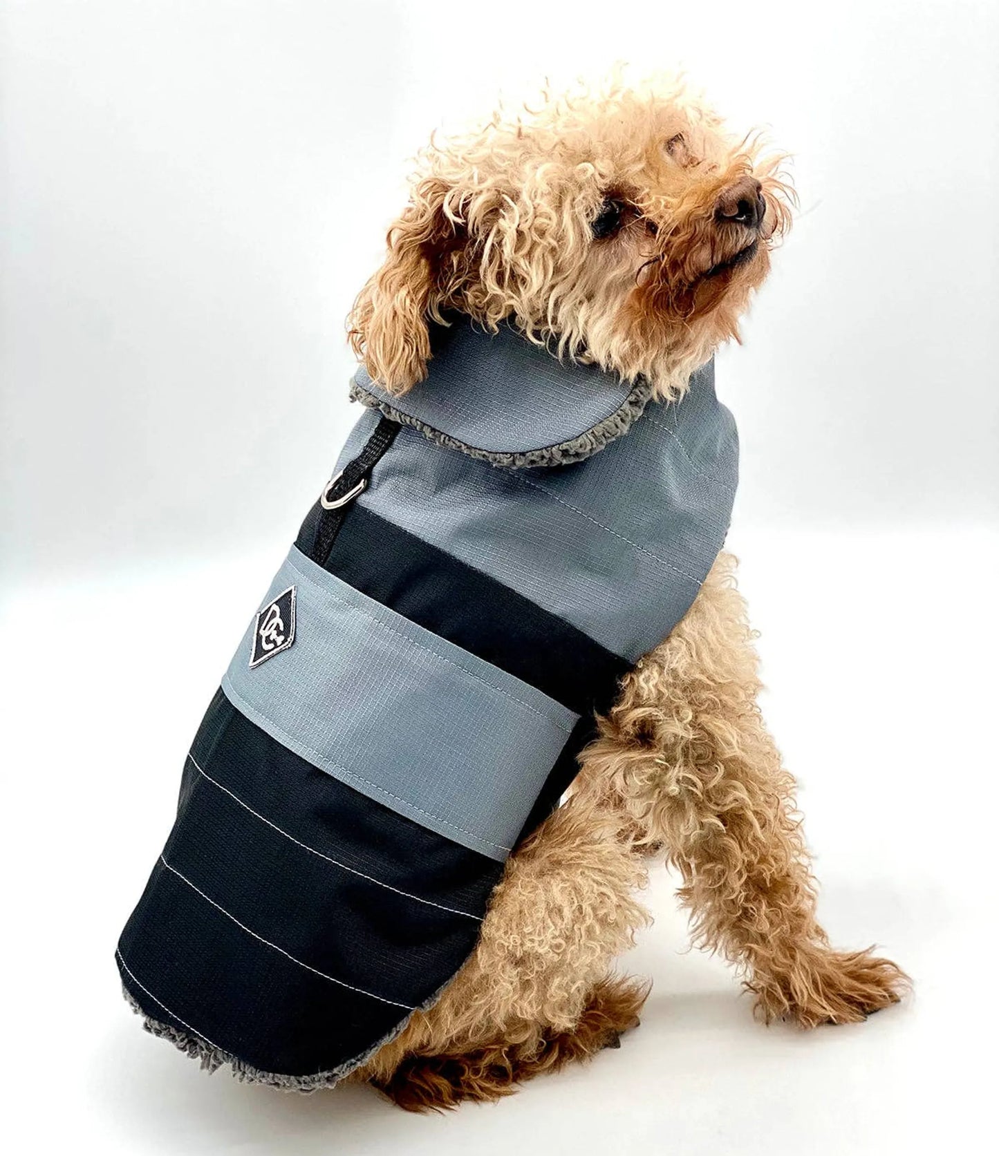 DCNY Dog Fleece Raincoat