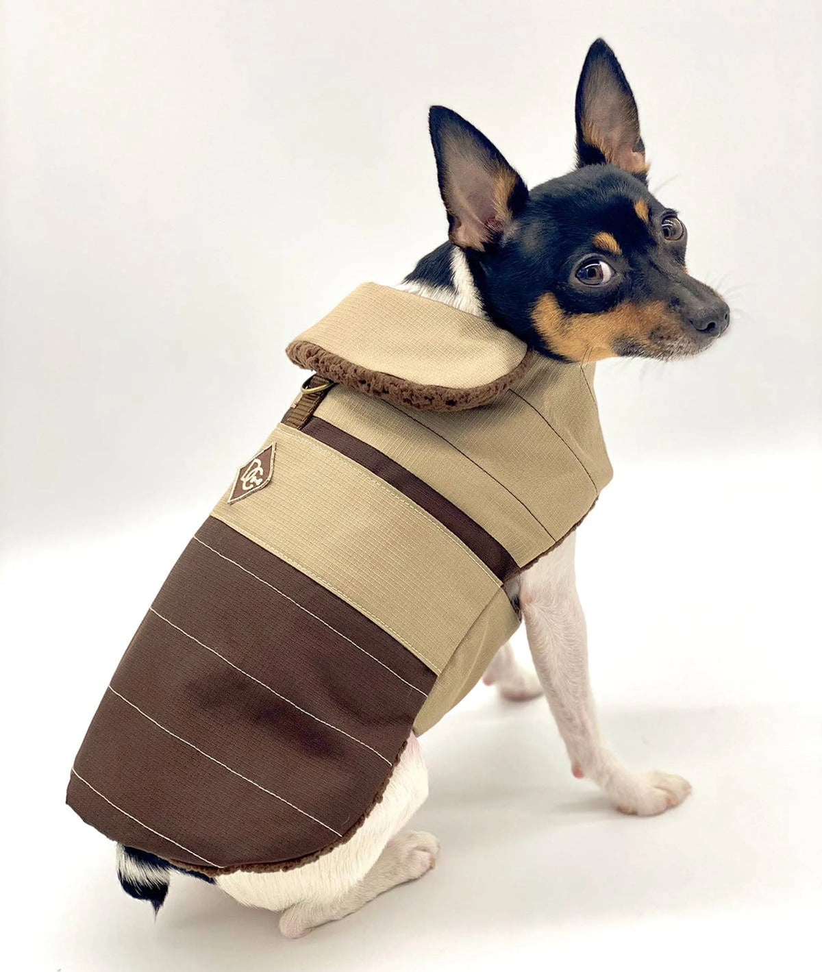 DCNY Dog Fleece Raincoat