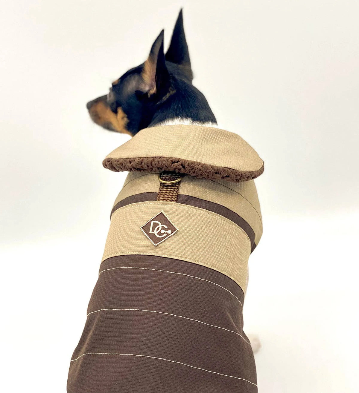 DCNY Dog Fleece Raincoat