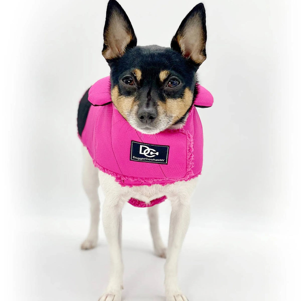 DCNY Dog Fleece Raincoat
