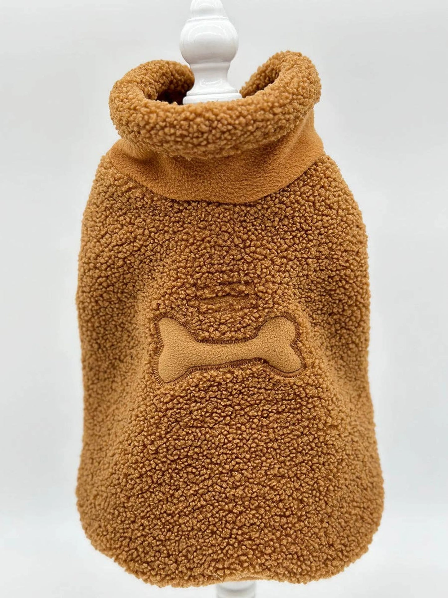 DCNY Cozy Sherpa Dog Pullover