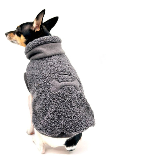 DCNY Cozy Sherpa Dog Pullover