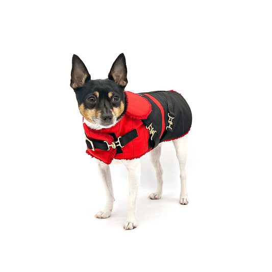 "Ruby Red" - DCNY Equestrian Collection Dog Coat