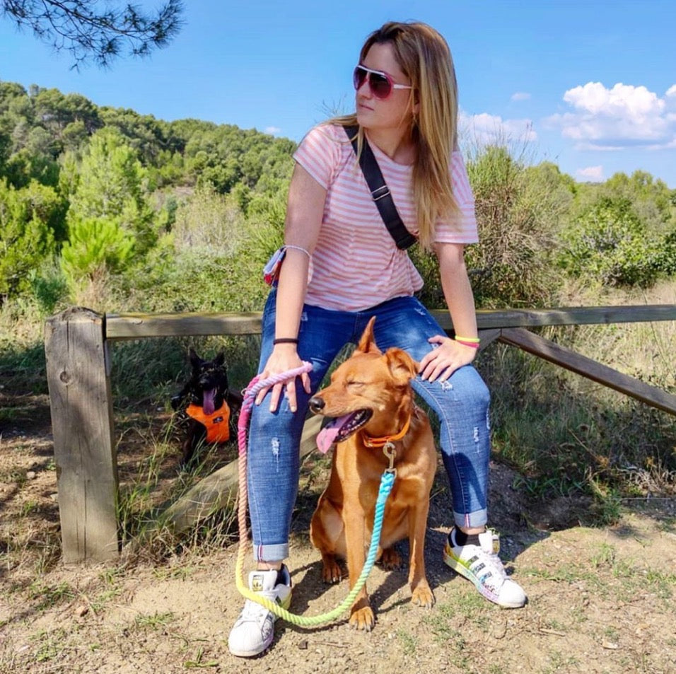 ROPE LEASH - SCARLETT-2