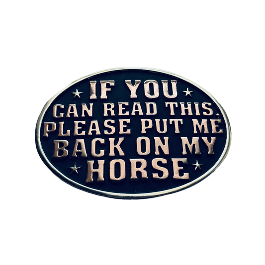 Cheeky Belt Buckle: NWOT